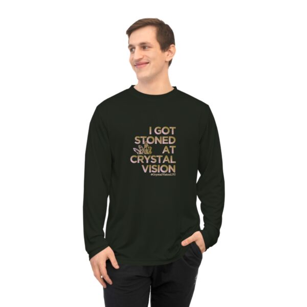 I got stoned at Crystal Vision - Unisex Long Sleeve Shirt - Image 2