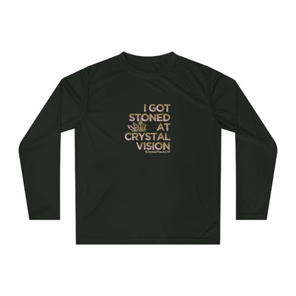 I got stoned at Crystal Vision - Unisex Long Sleeve Shirt