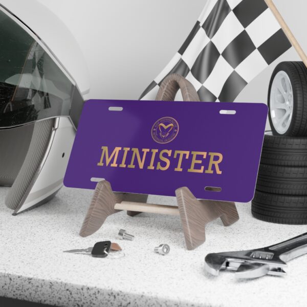 LTC Ministry Vanity Plate for Ministers - Image 3