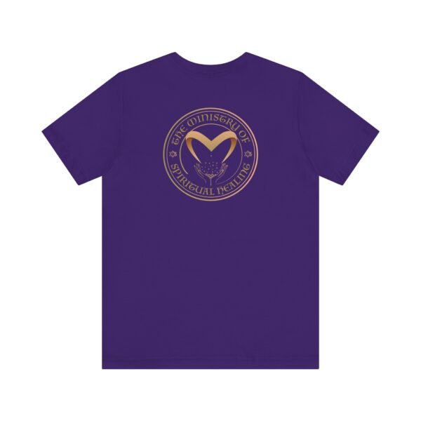 LTC Ministry of Spiritual Healing Unisex Jersey Tee - Image 3