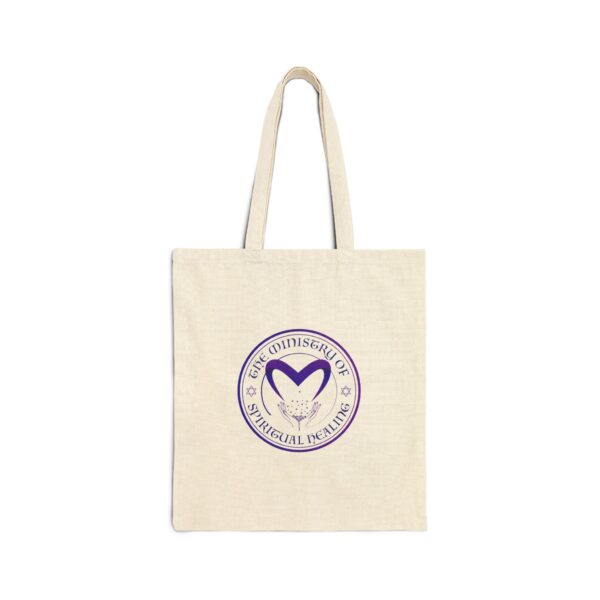 LTC Ministry of Spiritual Healing Cotton Canvas Tote Bag